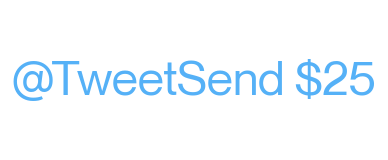 @TweetSend $25