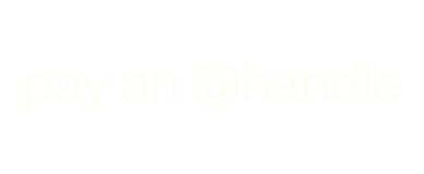 pay an @handle