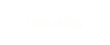 one reply